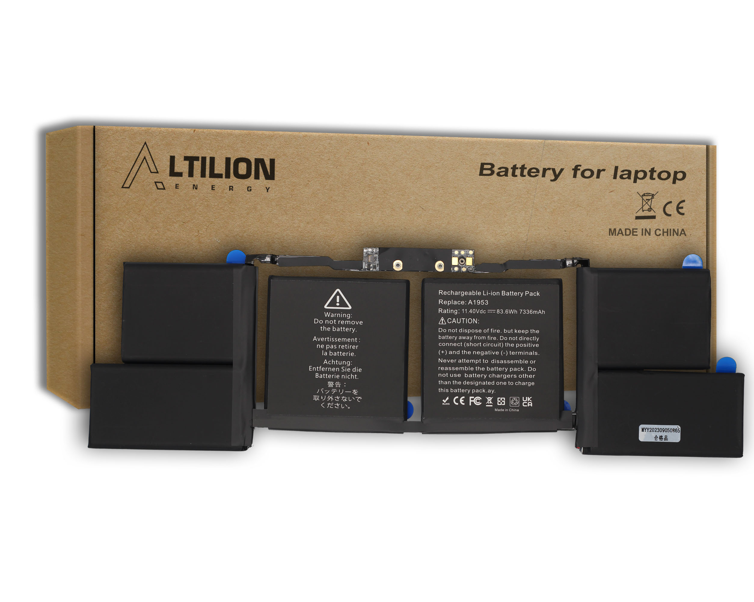 Batéria A1953 Apple MacBook Pro 15 A1990 2018-2019