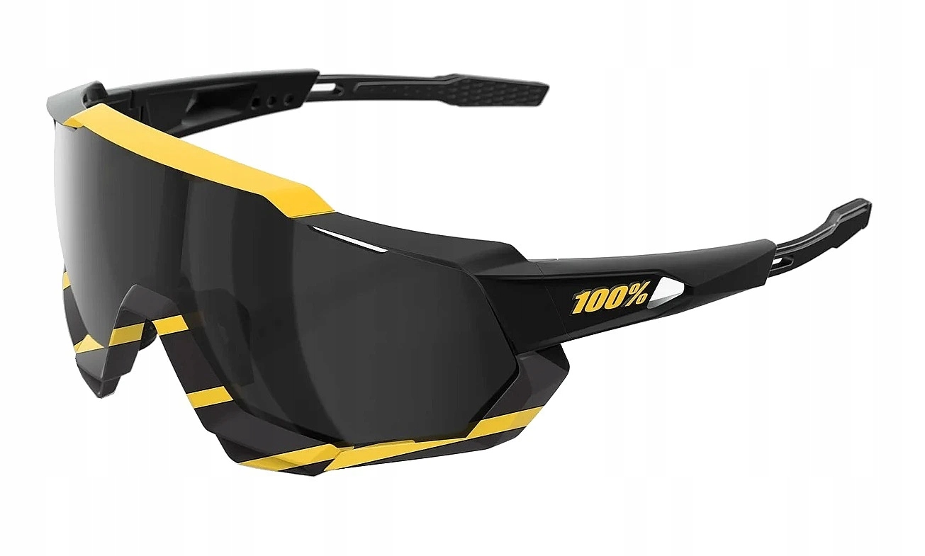 okulary 100% Speedtrap Soft Tact Hazard/Black