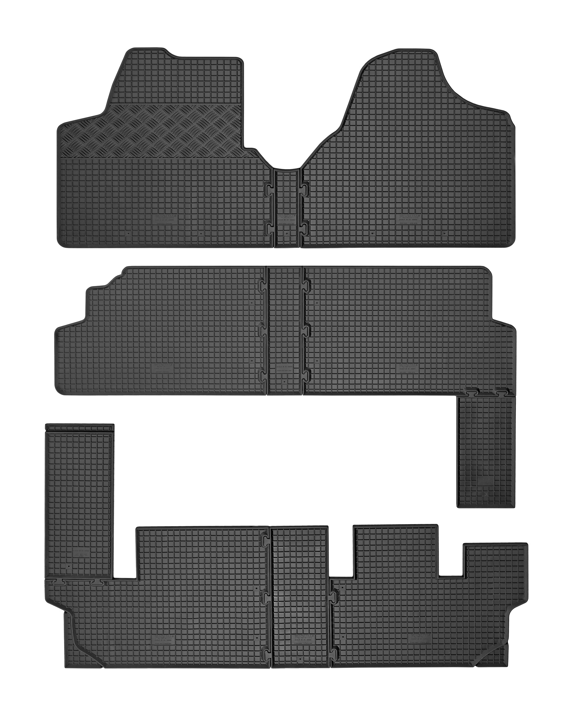 Dywaniki do Fiat Scudo 8/9 miejsc 2007-2016