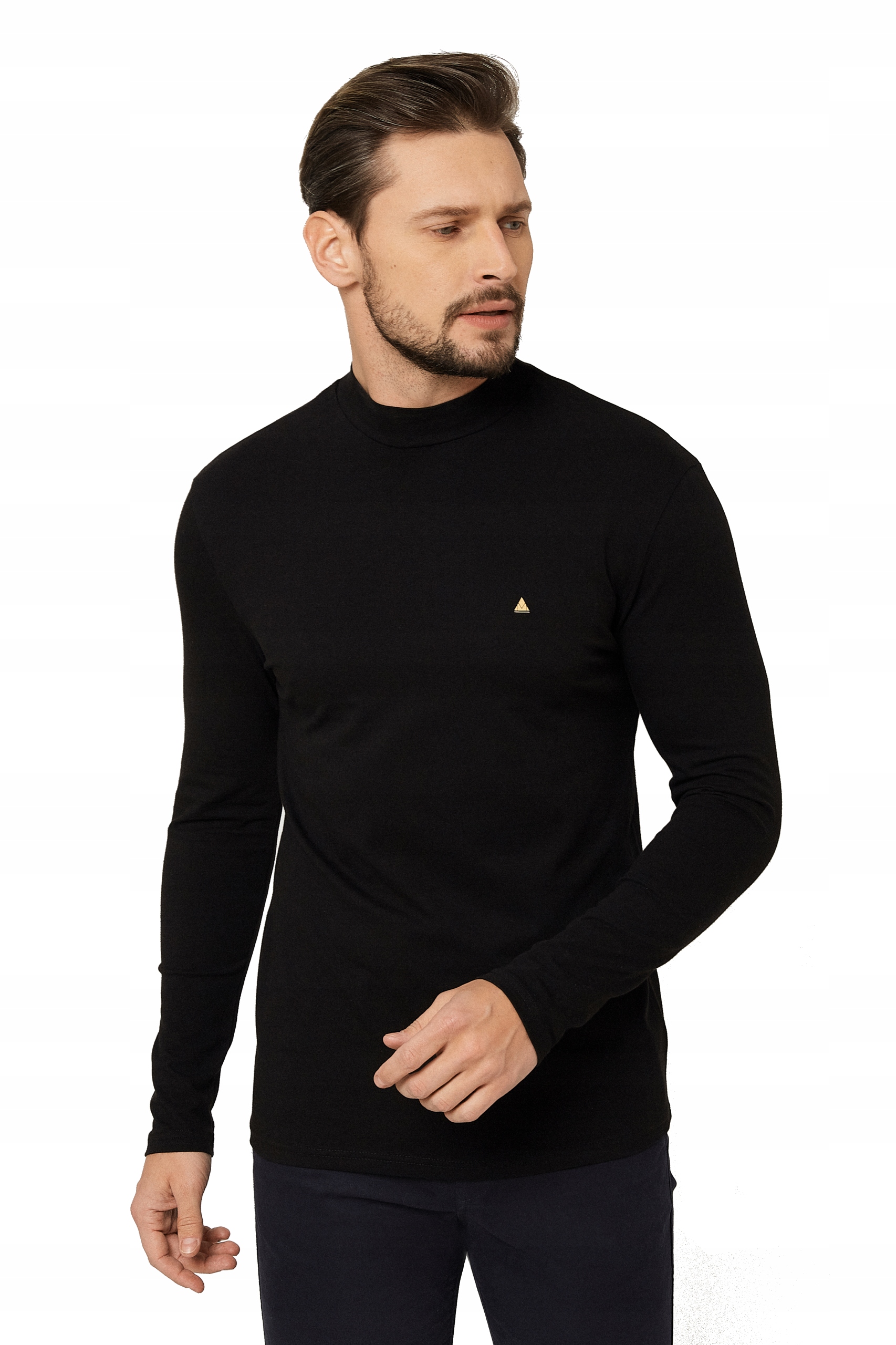 PREMIUM PÓŁGOLF MĘSKI POD MARYNARKĘ DŁUGI RĘKAW XL Model Premium slim