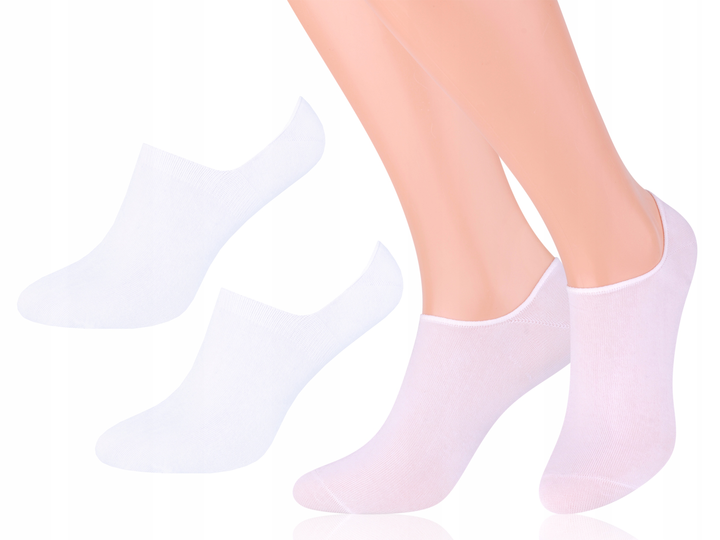 

Steven 070 Stopki Pod Kostke Bawełna Biały 41-43