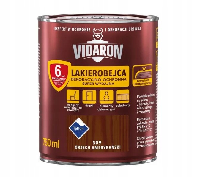 VIDARON LAKIEROBEJCA SW ORZECH AMERYKAŃSKI 0,75L