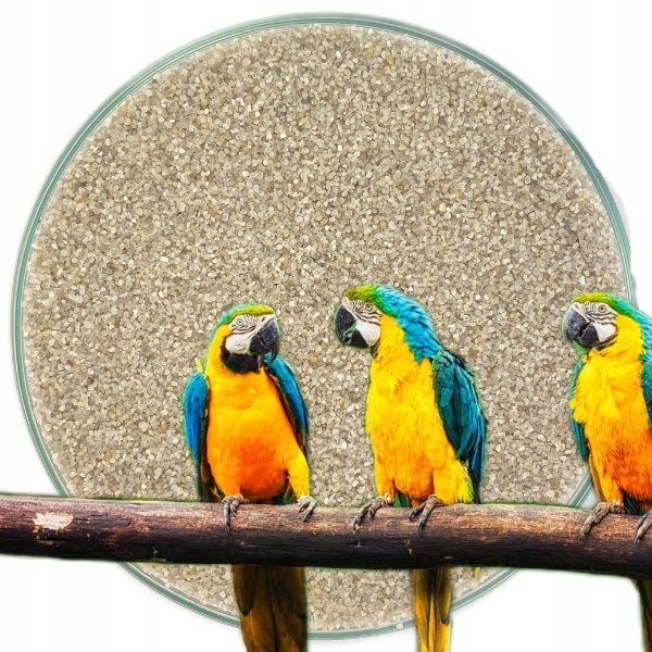 Levně Písek Pro Papoušky Exotického Ptactva, Kvalita 30 Kg