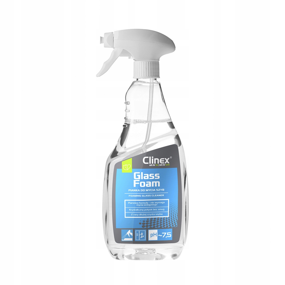 

Pianka do mycia szyb Clinex Glass Foam 650 ml