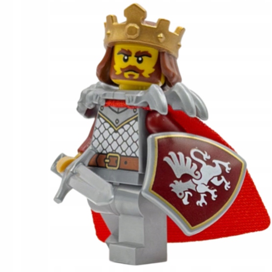 Lego figurka Král Gryfů figurka Castle Griffin King Knight unikátní