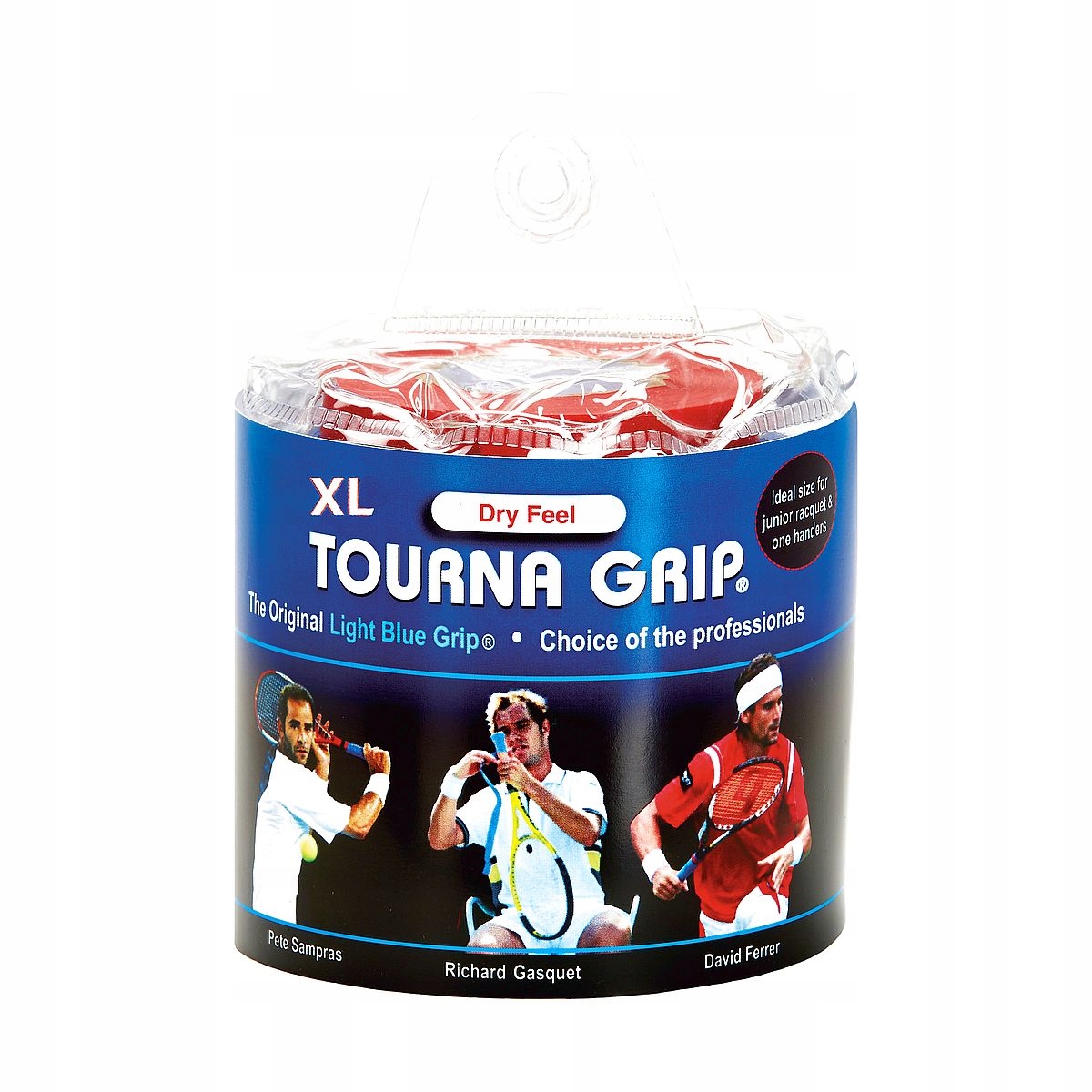 Vrchní obaly Tourna Grip XL Tour Pack Blue 30 ks