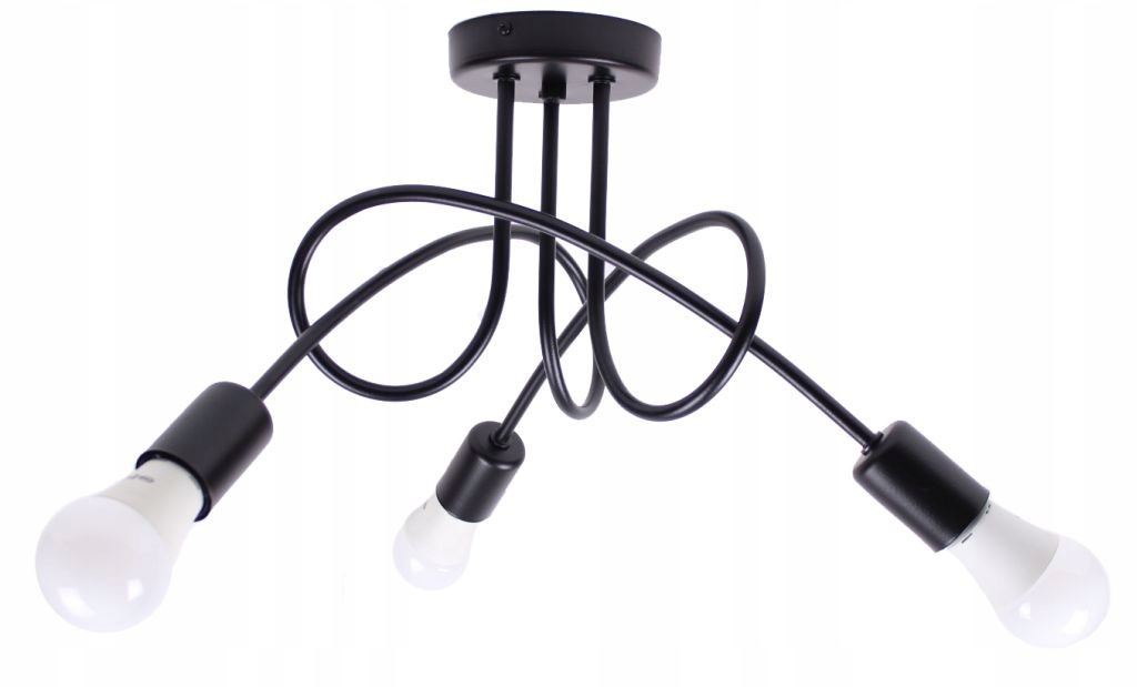 

Nowoczesna Lampa Wisząca Żyrandol Plafon Edison