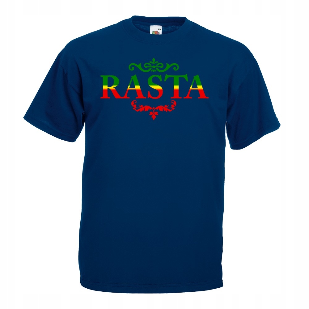 

Koszulka z nadrukiem reggae rasta rastaman XL gran
