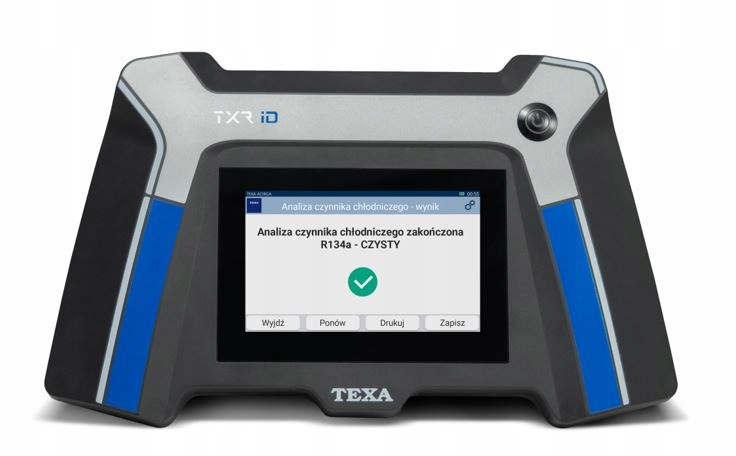 Identifikácia a spätné získavanie chladiaceho média Texa Tex Txr ID