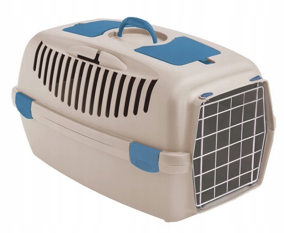 Levně Stefanplast Přepravka Gulliver 2 kovové dveře béžová [99803]