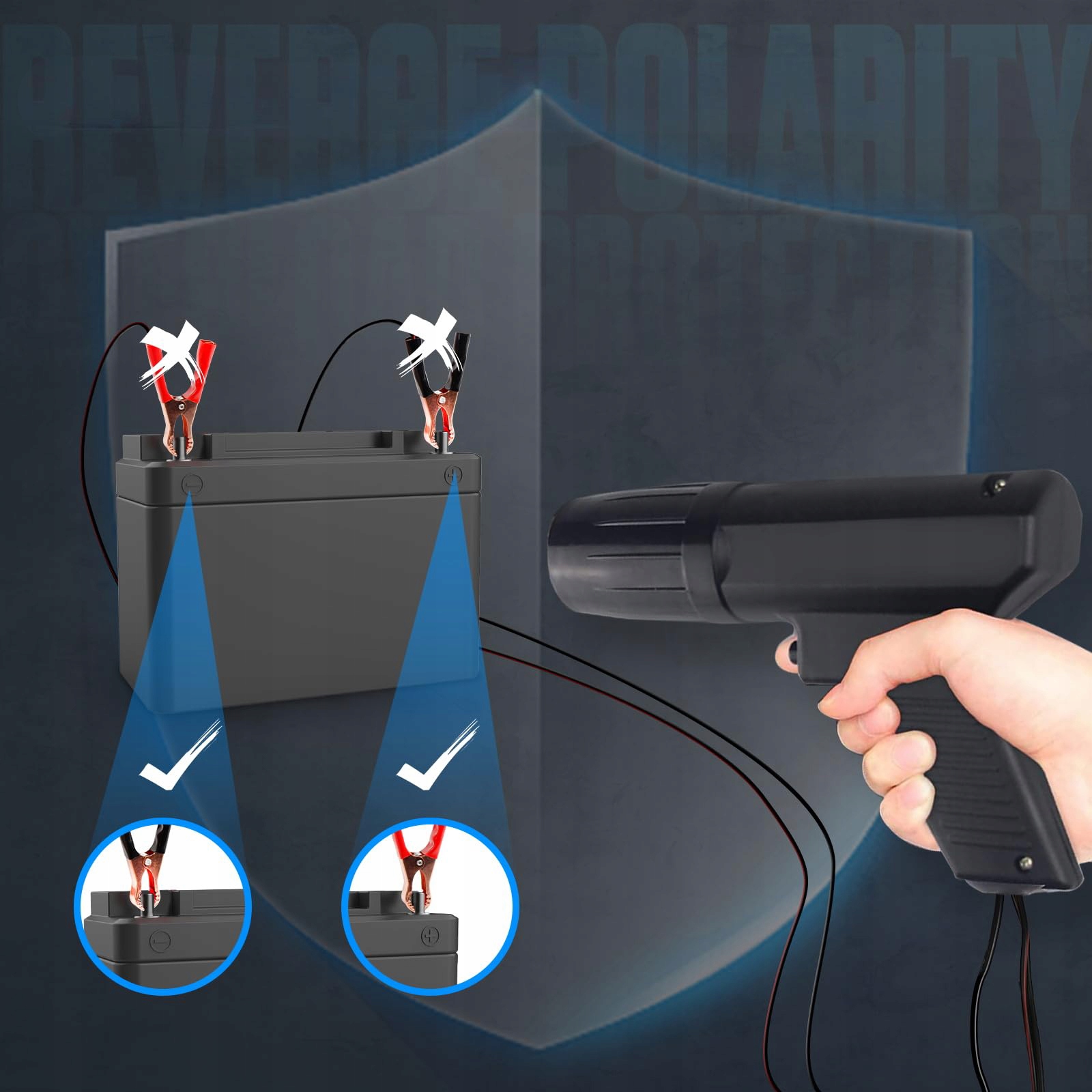 12V Profesjonalna lampa stroboskopowa do systemów Rozrząd zapłonu Kod producenta 6908310782811