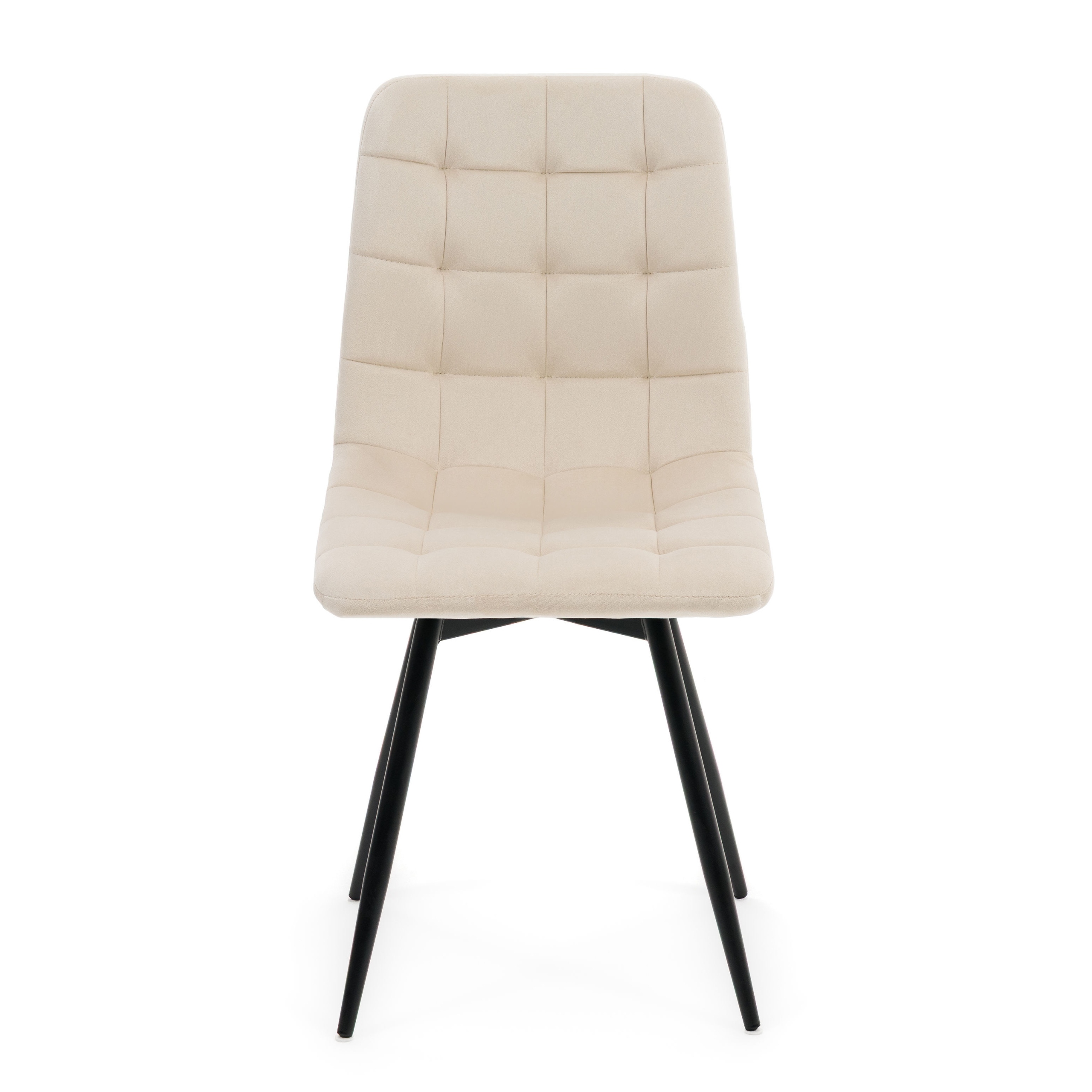 Krzesło Tapicerowane Obrotowe Do Salonu Jadalni Arco Welurowe Beżowe