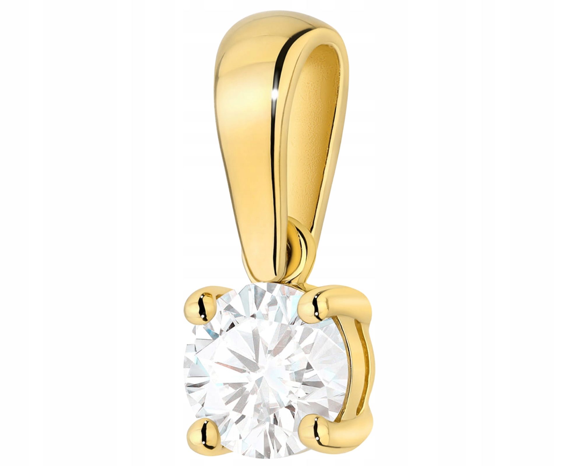 Zlatý Přívěsek Diamant 585 Jemné Šperky Stylový Dárek Pro Ženu