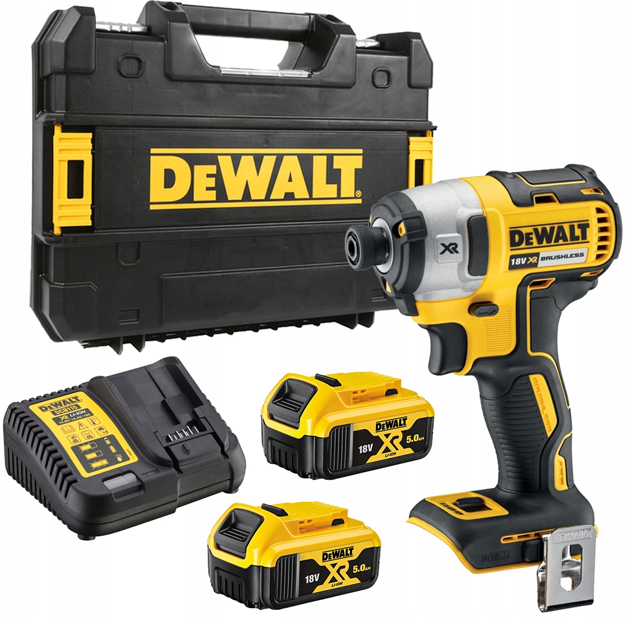 Dewalt Zakrętarka Udarowa 205NM 2x Akumulator 5AH DCF887P2