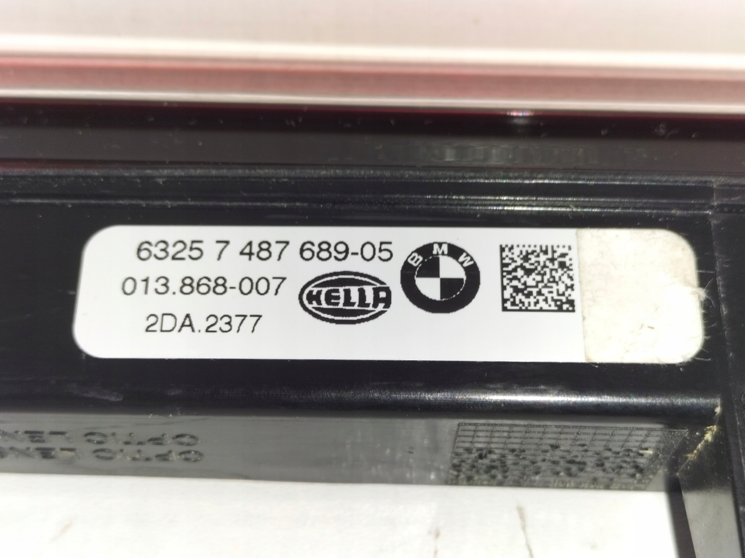 light light stop BMW X2 F39 18- LED