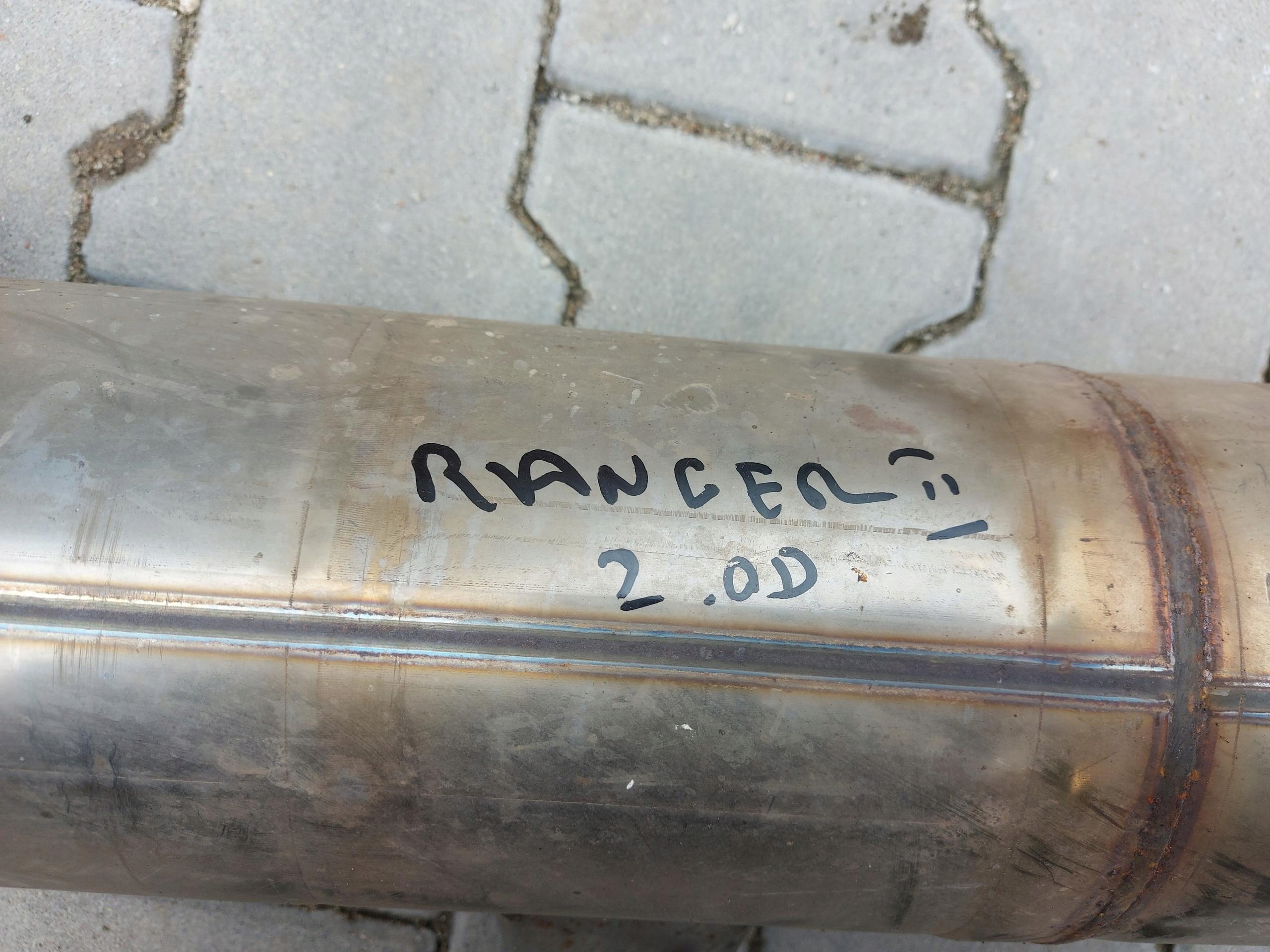 FORD RANGER IV 2.0 TD pipe exhaust catalyst BDN0163