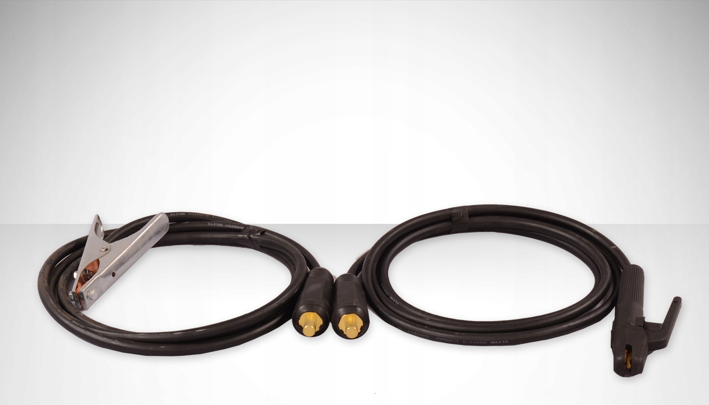 Przewody spawalnicze 35mm2, 220A, 3m długości, FOGO