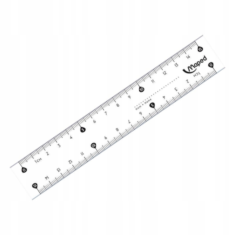 

Linijka Plastikowa Maped Essentials Classic 15cm