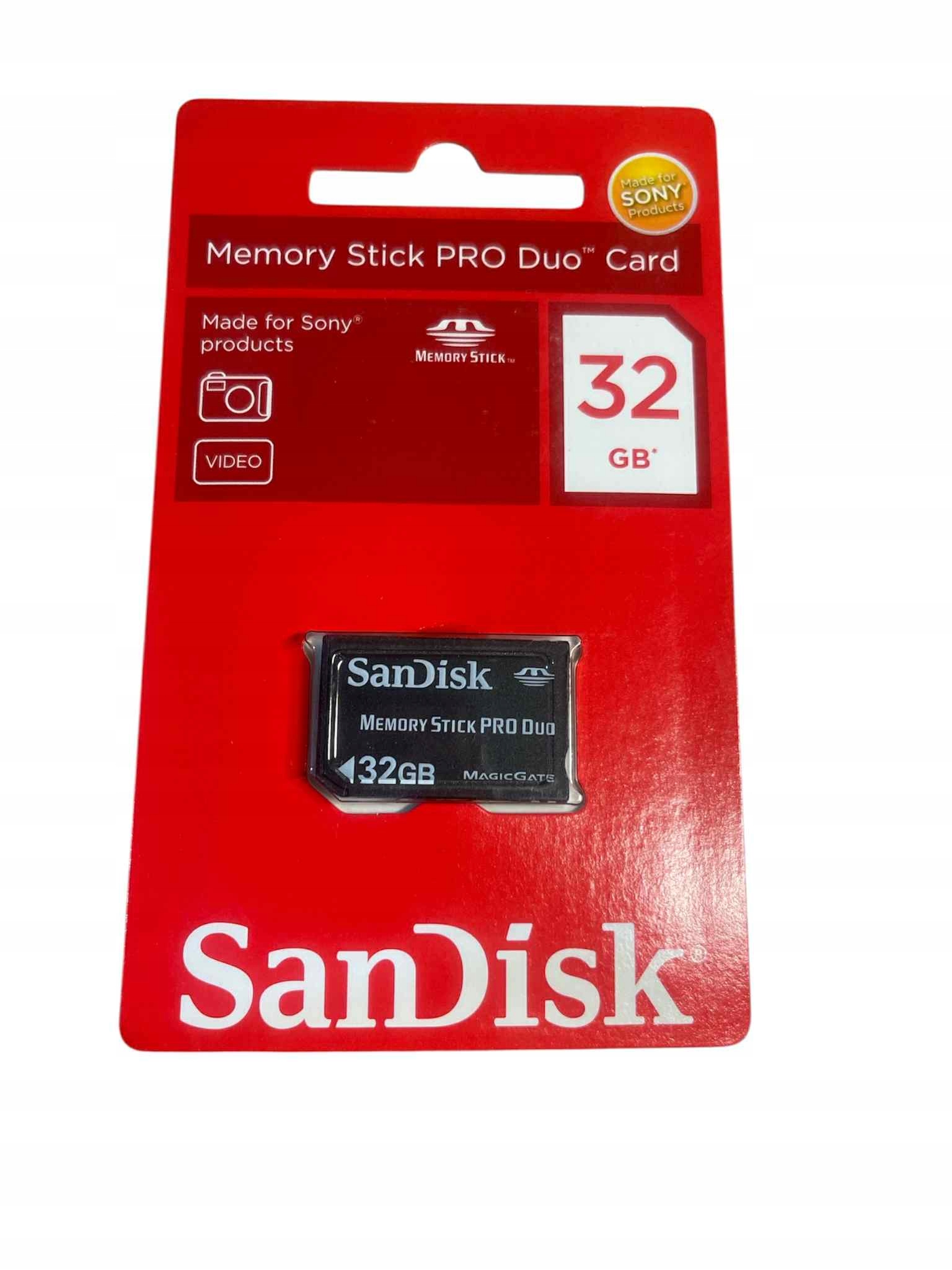 Karta SanDisk Paměťová karta Pro-hg Duo MARK2 32 Gb