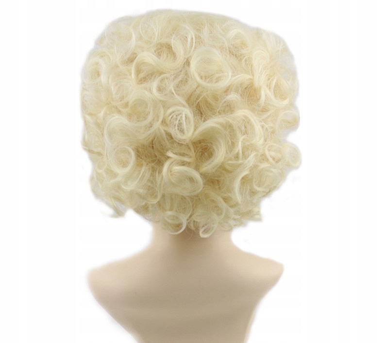 PERUKA Marilyn Monroe BLOND WŁOSY KRĘCONE W56 Marka Korbi