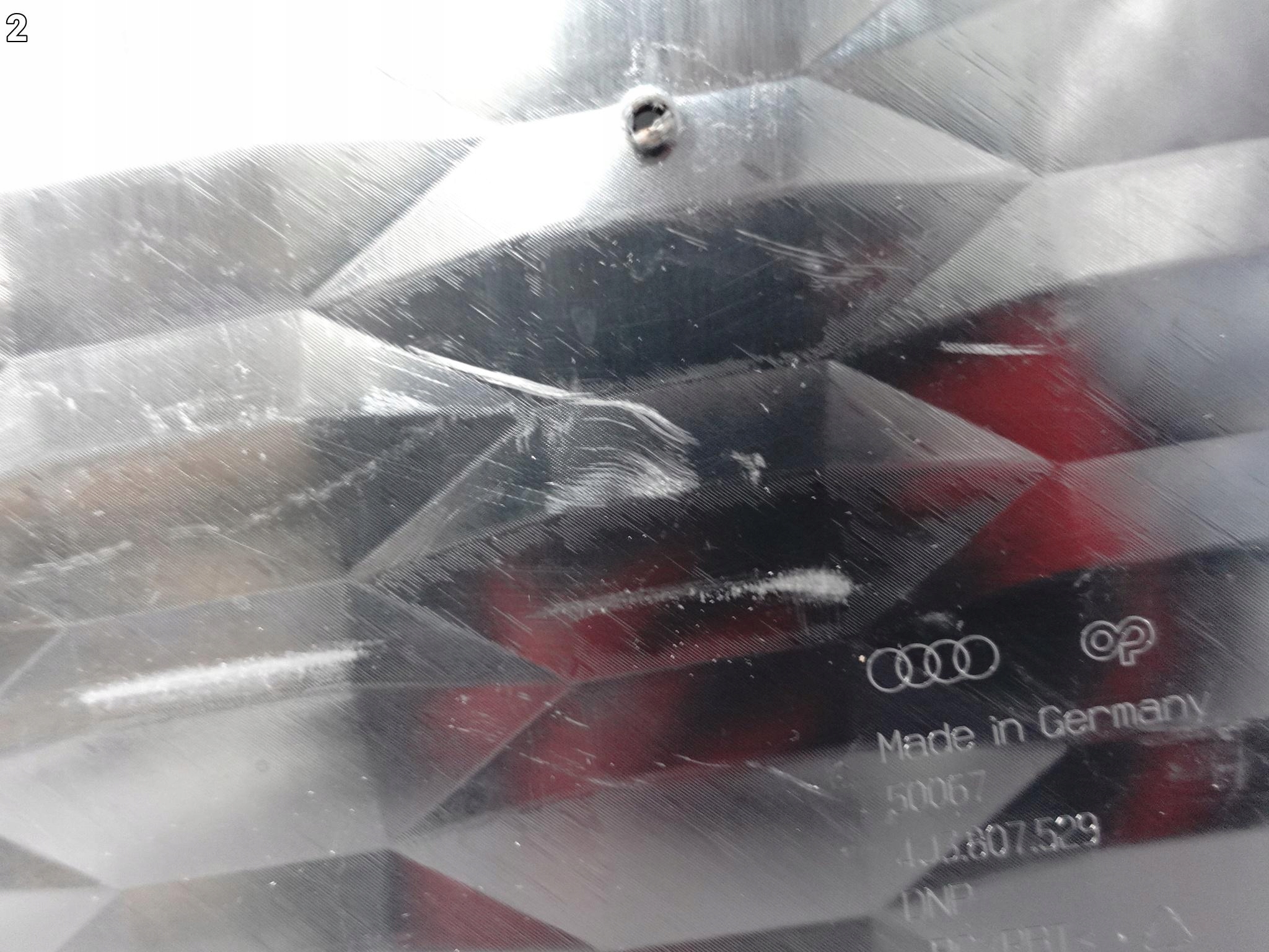 AUDI E-TRON GT RS 4J3 20-24 ADAPTER obal lišta držák znacky předek