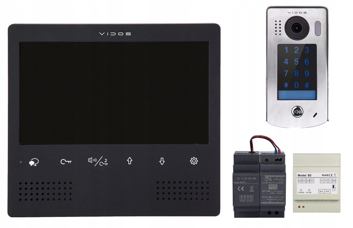 Digitálny Videovrátnik Vidos Duo M1023B S1301D