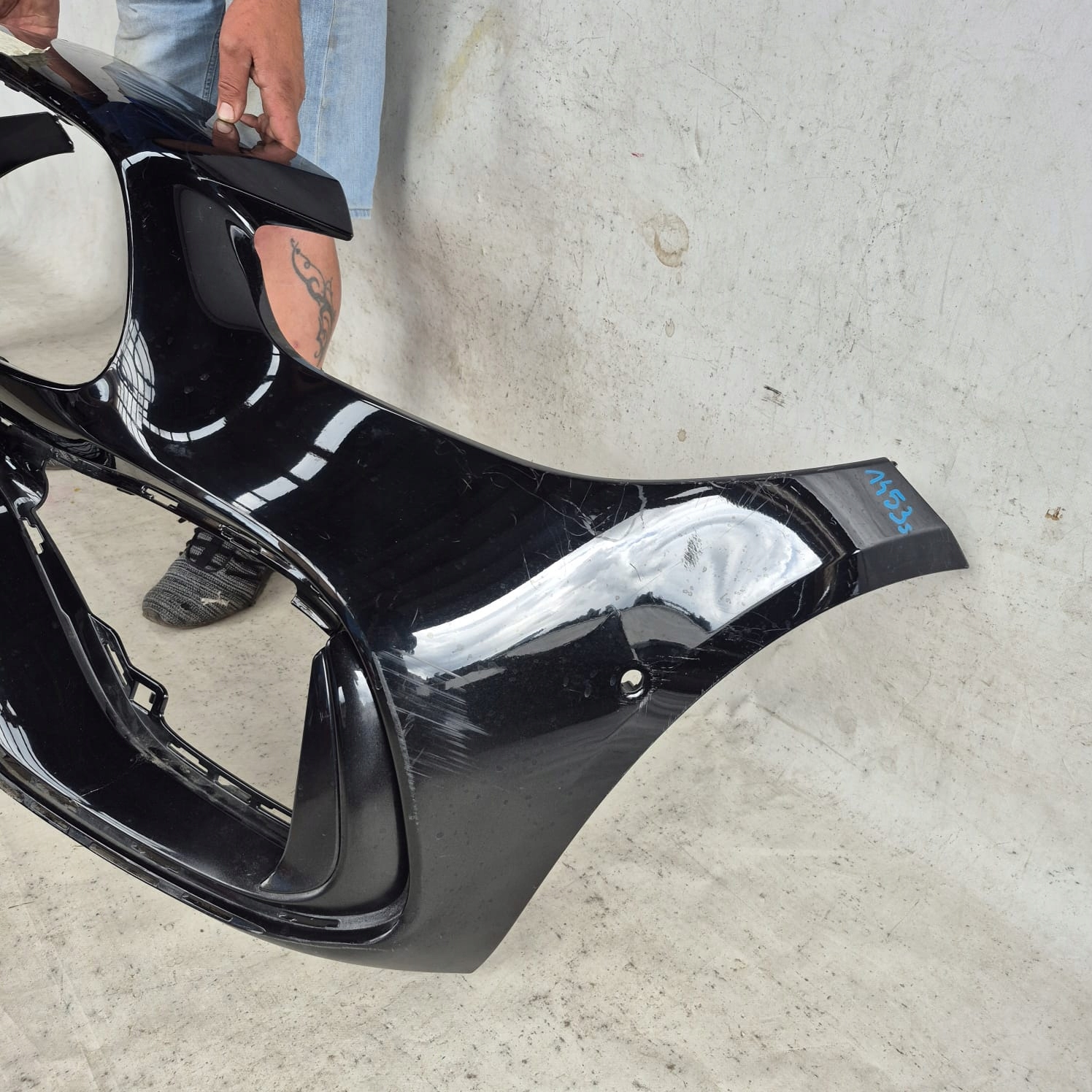 MERCEDES C-KLASA W206 AMG 21-> bumper front front PDC