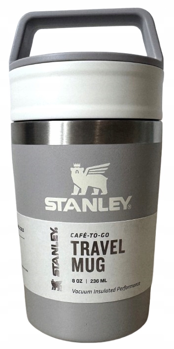Stanley X Douglas Termos Kubek Termiczny Travel Mug Cafe To Go 236ML Szary