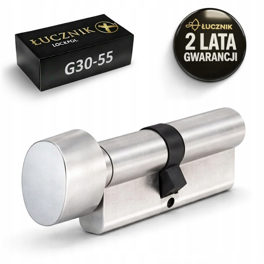 Wkładka G3055 G30-55 30G 55 Łucznik Do Zamka Drzwi ** Trwały Polski Produkt