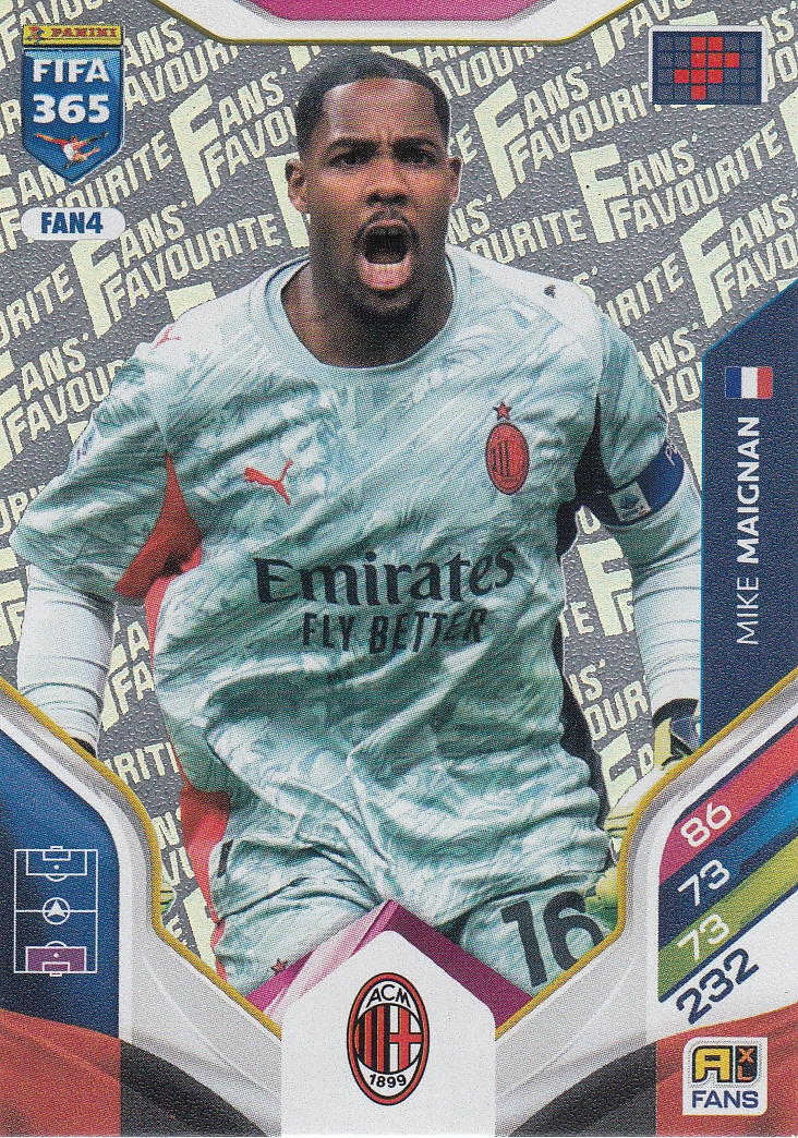 Karta Kolekcjonerska Panini Fifa 365 2026 Fans' Favourite Mike Maignan FAN4