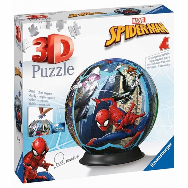 Ravensburger Kuličkové puzzle Spiderman 72 dílků