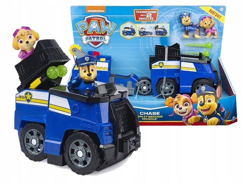 

Psi Patrol Zabawka Wóz Policyjny Skye Chase 2w1