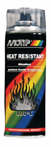 Прозрачный термостойкий лак 800°C 400 мл 04033plmot Motip