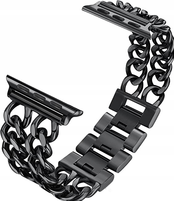 

Apple Bransoleta metalowa Black plecionka 42 mm