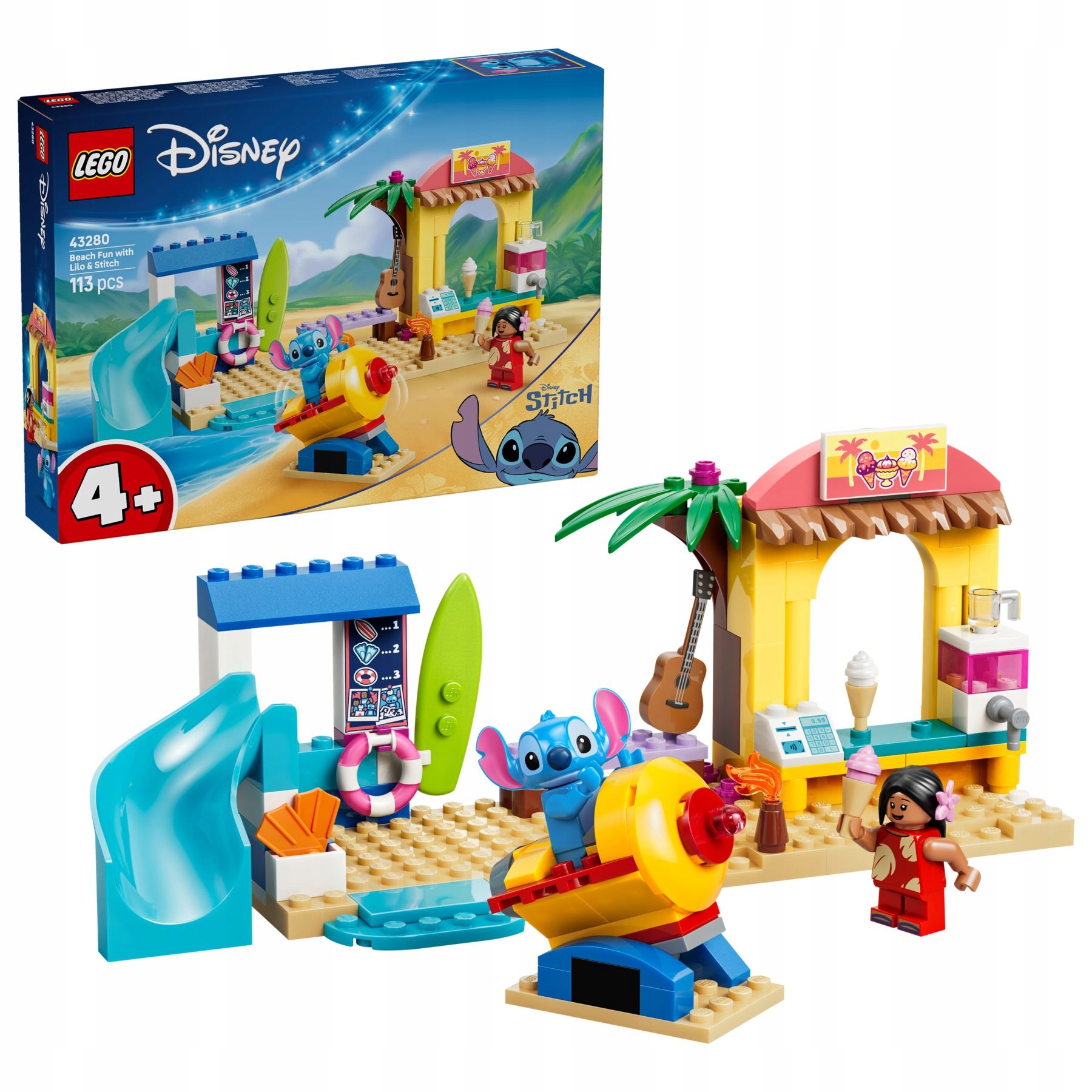 43280 Lego Disney Zábava na pláži s Lilo a Stitchem