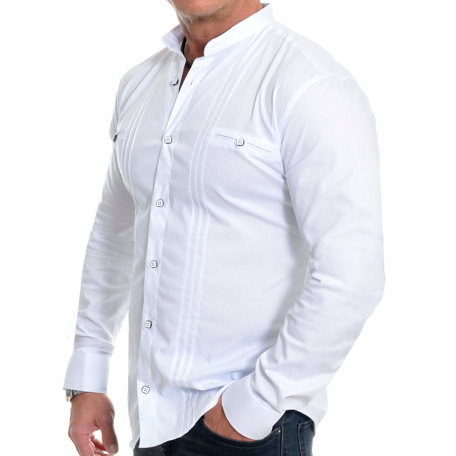 Pánská košile Svatba Svatební Hostina svaté přijímání stojáček Regular Kontrast