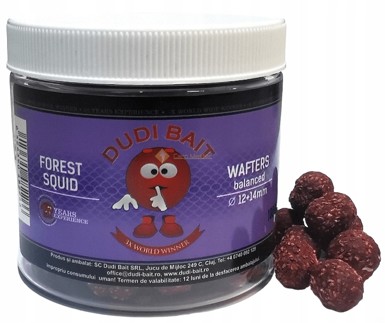 Kulki Wafters Dudi Bait Forest Squid 12-14mm