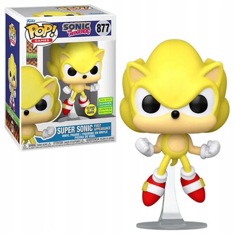Funko Pop! Sonic the Hedgehog gitd – Sonic #877