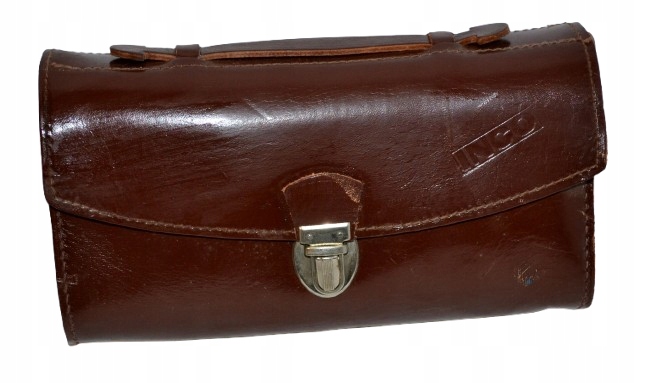 TOREBKA PIÓRNIK ZASOBNIK VINTAGE OLDSKUL PRL SKÓRA