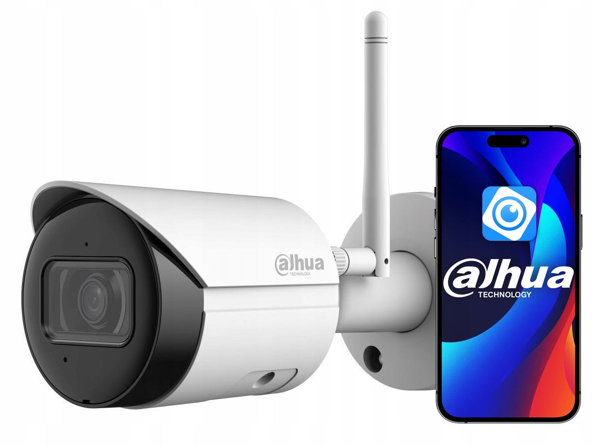 WiFi Ip tubusová kamera Dahua IPC-HFW1230DS-SAW-0280B 2Mpx vonkajšia