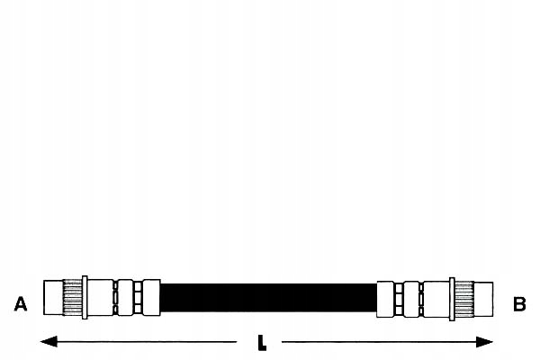 lpr тормозной шланг T 207 1.4-1.6 06