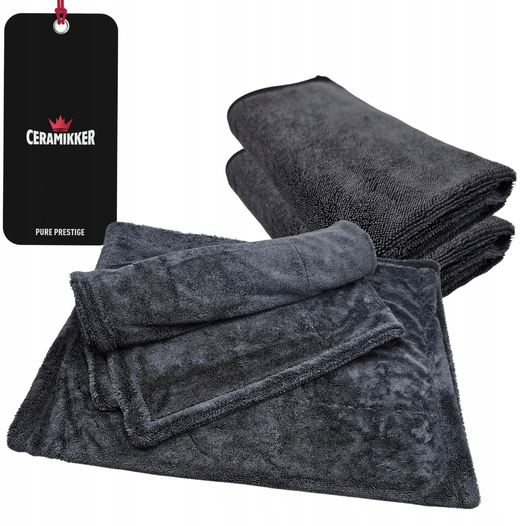 Rýchloschnúci uterák na vysúšanie auta Grizzly Towel 3x 60x90 1300 Gsm