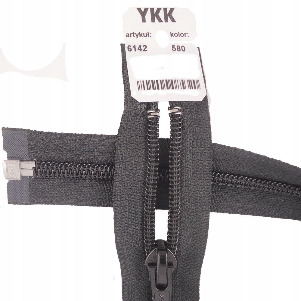 Ykk zamek do kurtki żyłkowy błyskawiczny rozdzielczy 8 80cm
