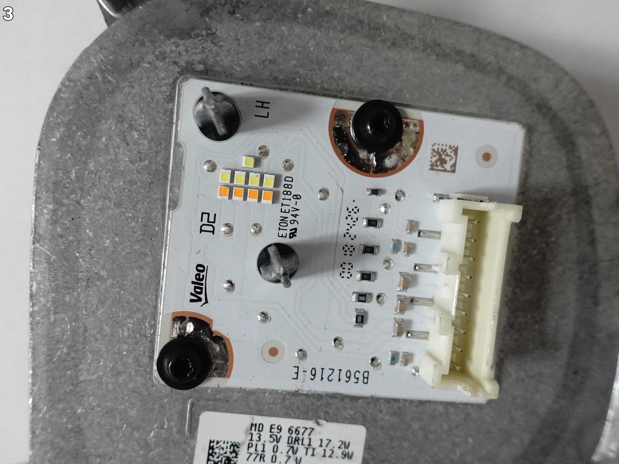 VW ID7 ID.7 14A 14B 23- control unit module lights LED DRL left