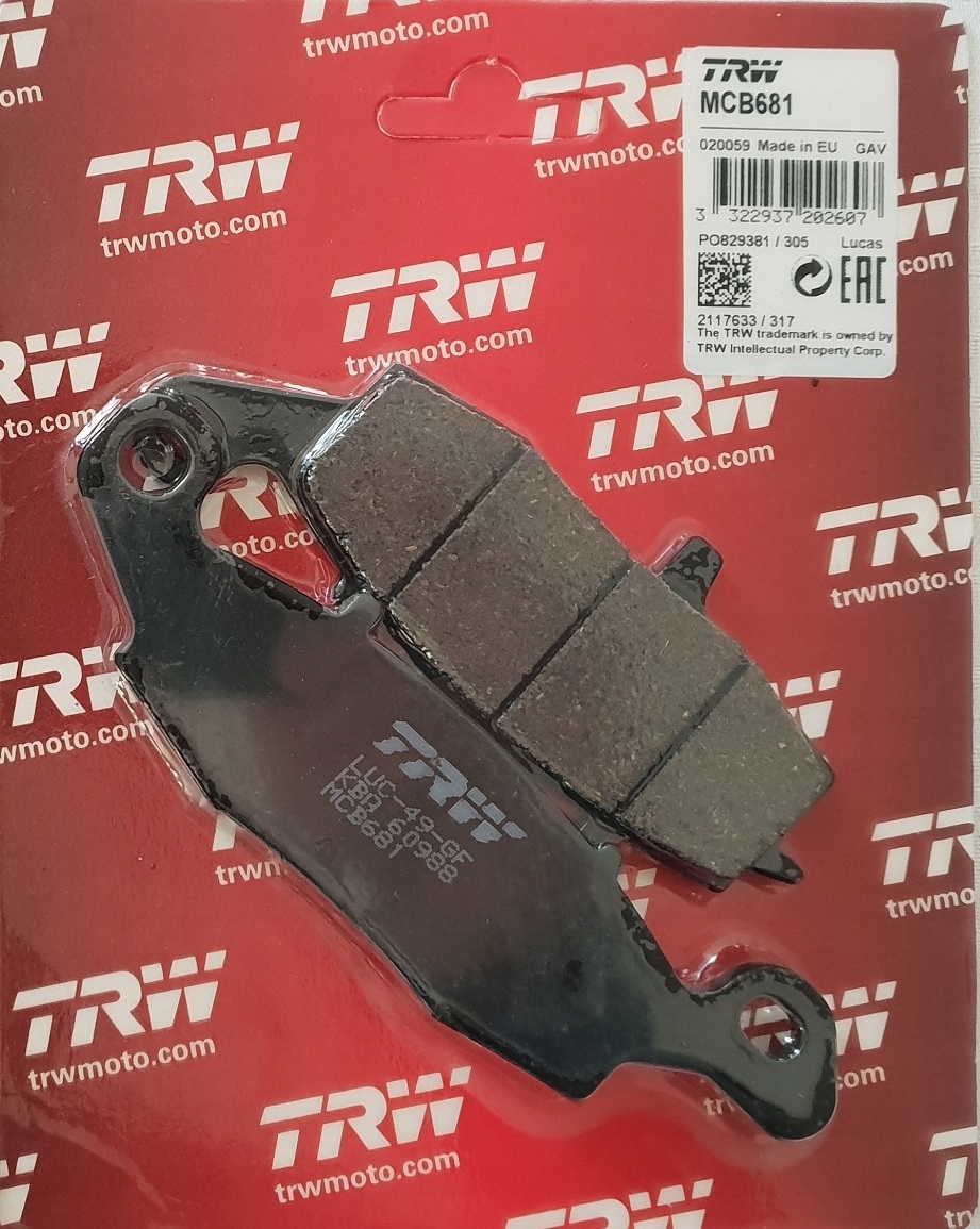 KLOCKI HAMULCOWE PRZÓD SUZUKI RV 200 GS 500