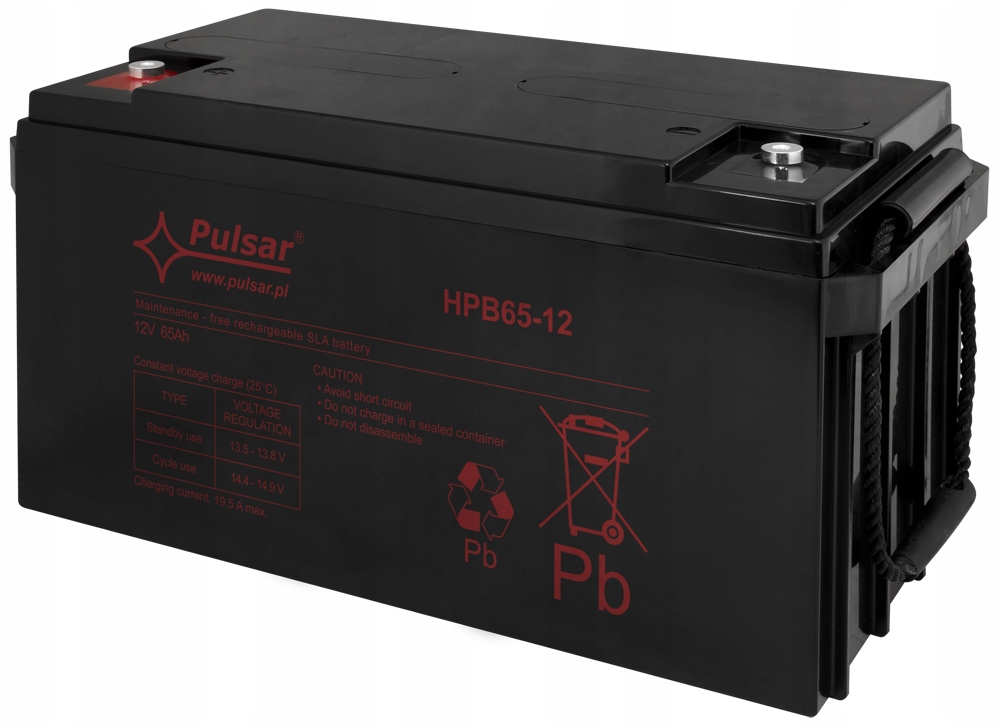 Akumulator Pulsar HPB65-12 12 V 65 Ah