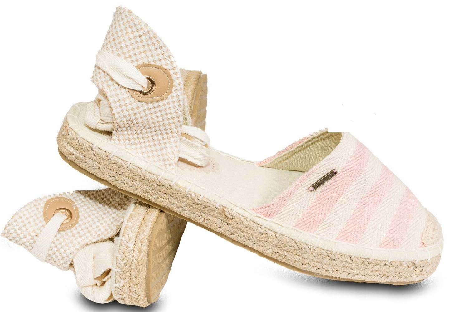 

Big Star AA274685 Sandały espadryl wiązane +gratis