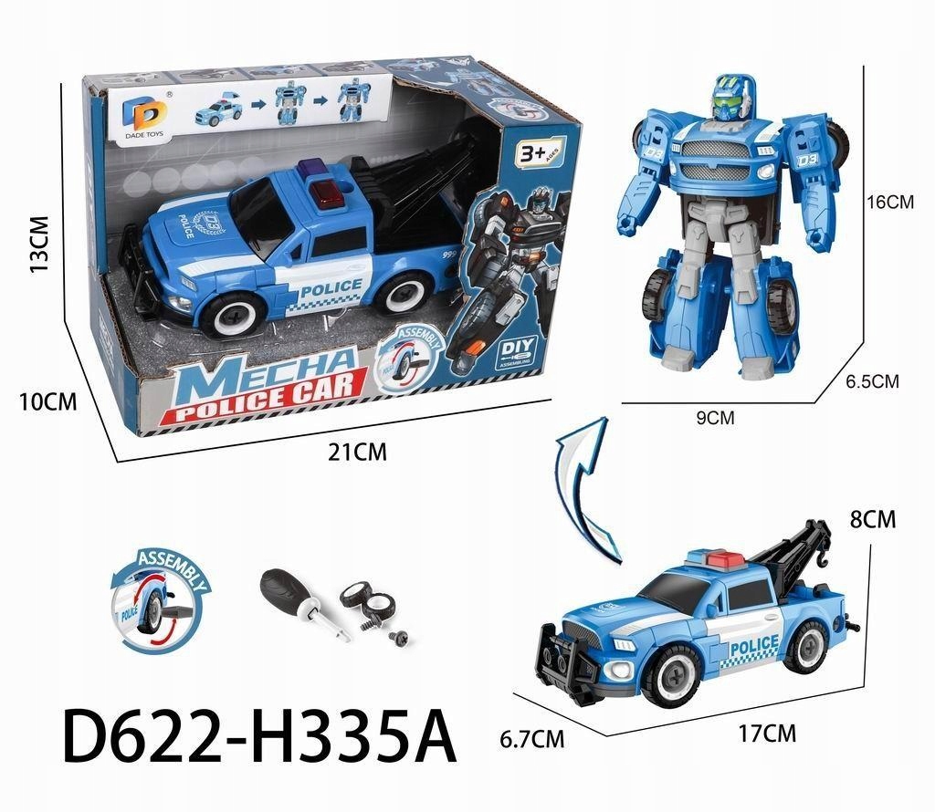 ROBOT TRANSFORMUJĄCY, MAKSIK