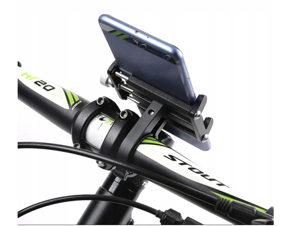 UCHWYT ROWEROWY ALUMINIOWY NA TELEFON Model AP2C