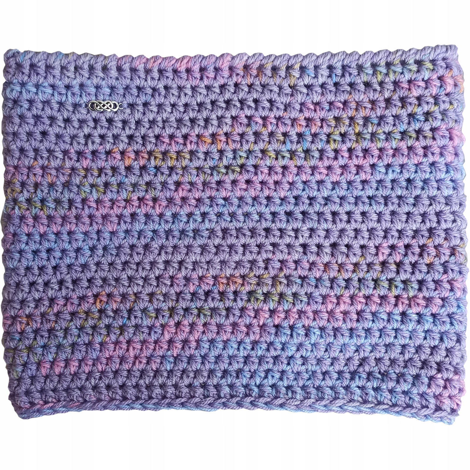 nákrčník Fiola handmade háček šála